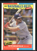 1987 Fleer Baseball's Best Sluggers vs. Pitchers #21 Pete Incaviglia
