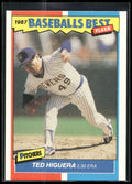 1987 Fleer Baseball's Best Sluggers vs. Pitchers #20 Ted Higuera