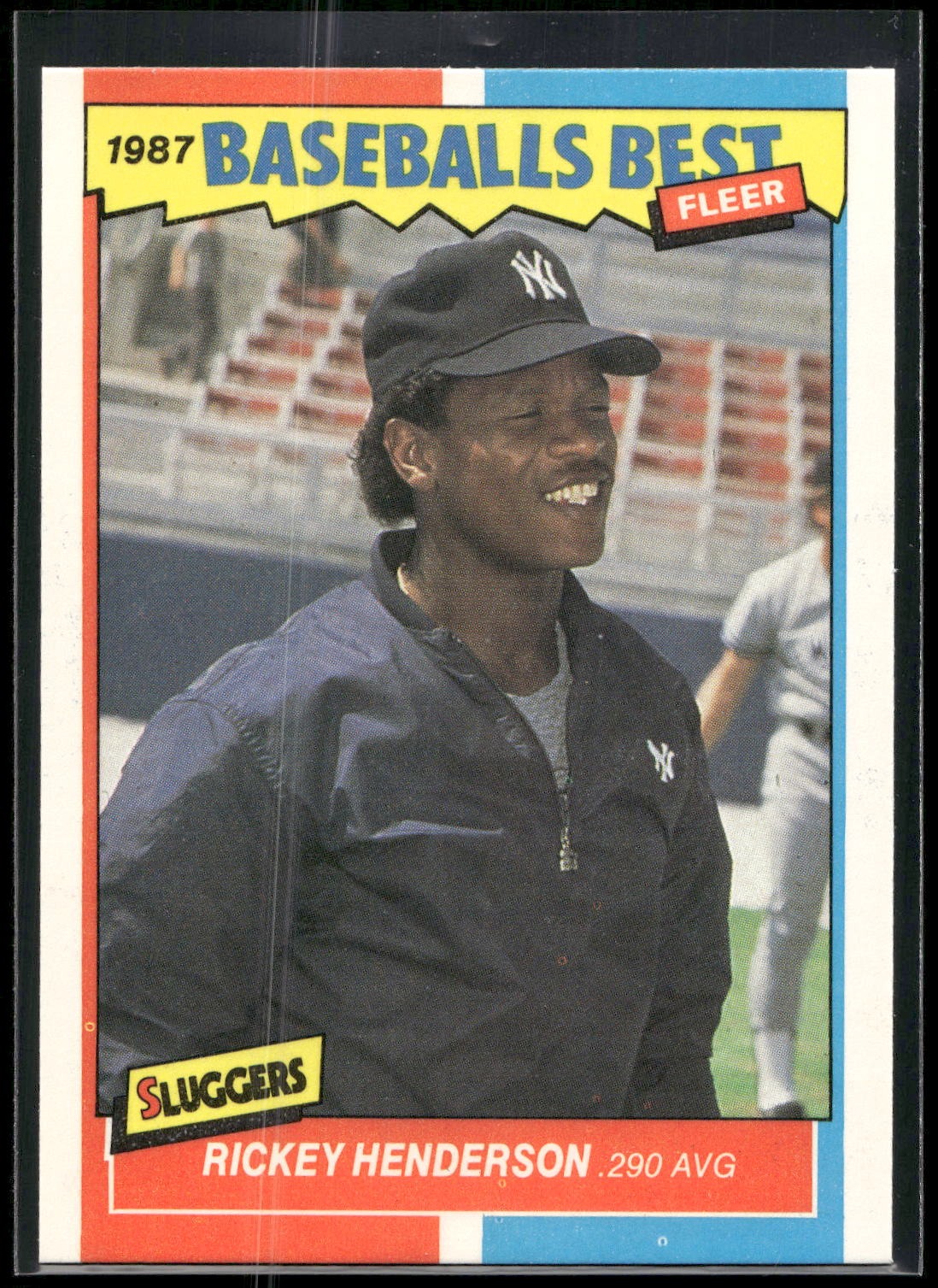 1987 Fleer Baseball's Best Sluggers vs. Pitchers #18 Rickey Henderson