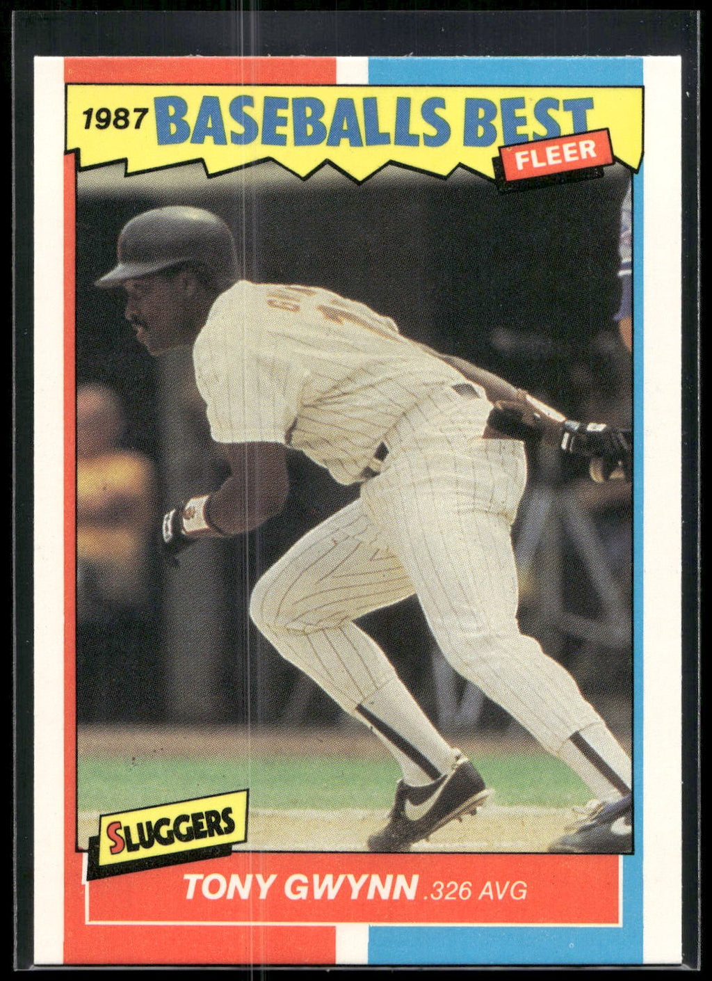 1987 Fleer Baseball's Best Sluggers vs. Pitchers #17 Tony Gwynn
