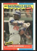 1987 Fleer Baseball's Best Sluggers vs. Pitchers #16 Pedro Guerrero