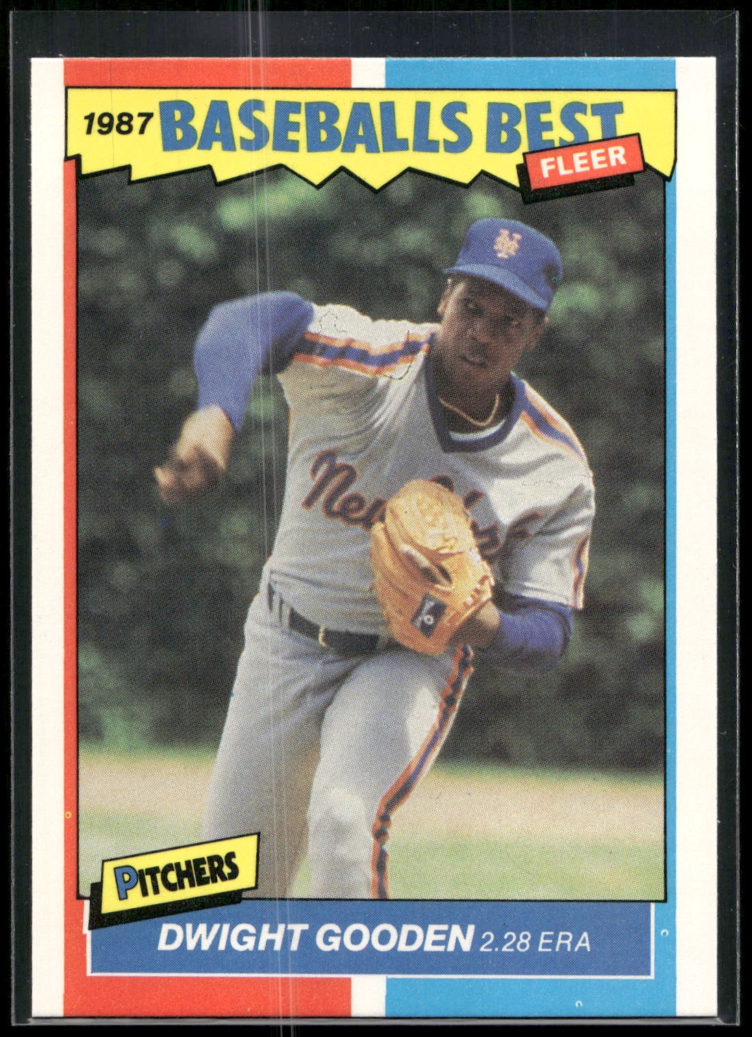 1987 Fleer Baseball's Best Sluggers vs. Pitchers #15 Dwight Gooden