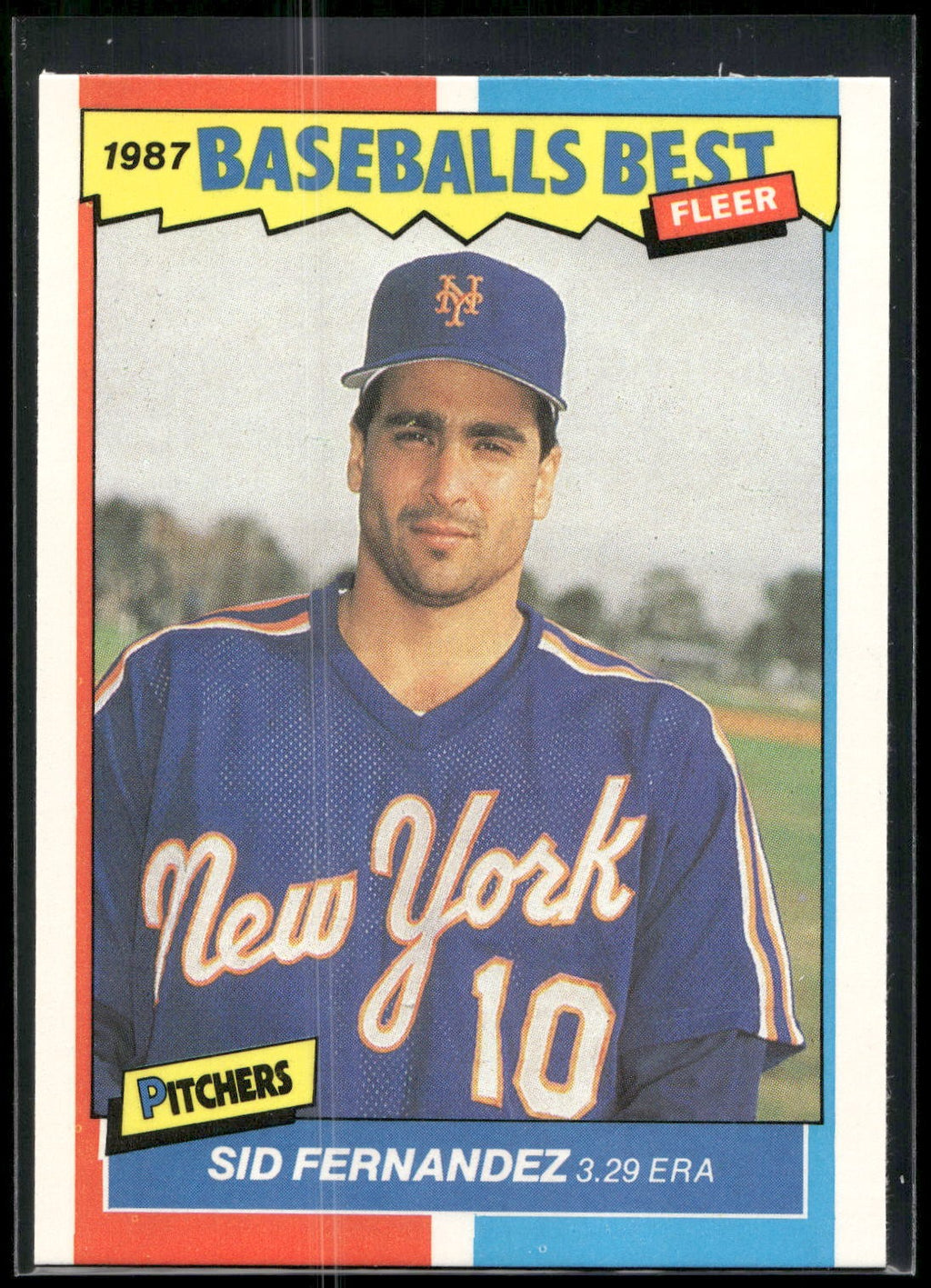 1987 Fleer Baseball's Best Sluggers vs. Pitchers #13 Sid Fernandez