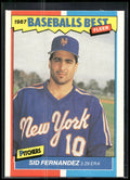 1987 Fleer Baseball's Best Sluggers vs. Pitchers #13 Sid Fernandez