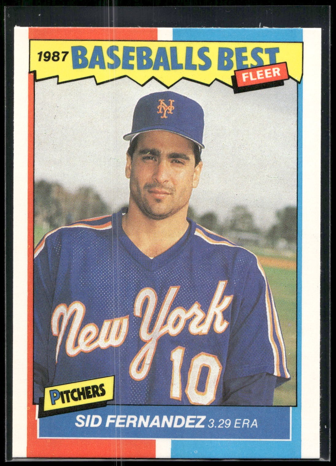 1987 Fleer Baseball's Best Sluggers vs. Pitchers #13 Sid Fernandez