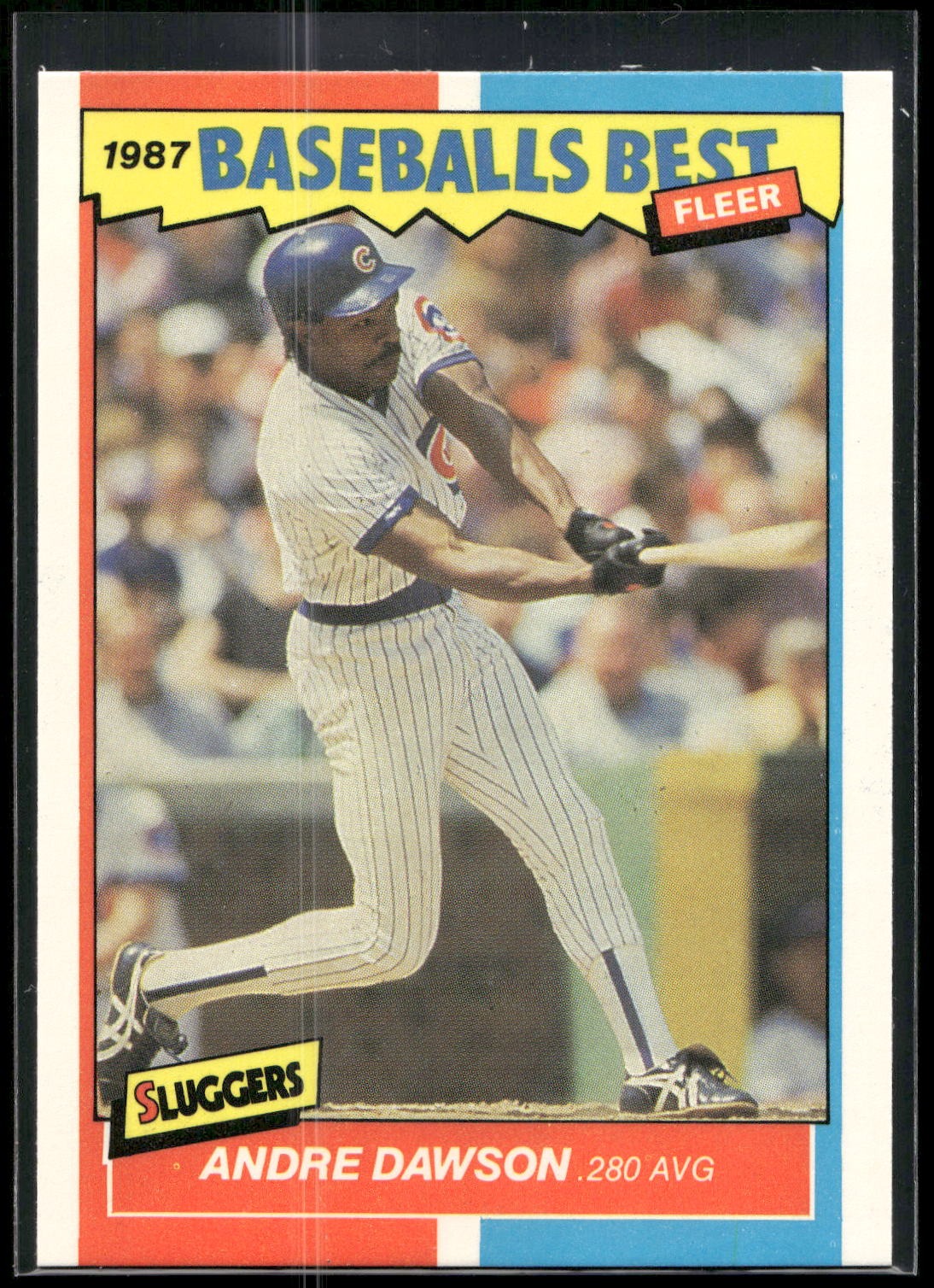 1987 Fleer Baseball's Best Sluggers vs. Pitchers #12 Andre Dawson