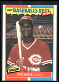1987 Fleer Baseball's Best Sluggers vs. Pitchers #11 Eric Davis