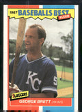 1987 Fleer Baseball's Best Sluggers vs. Pitchers #6 George Brett