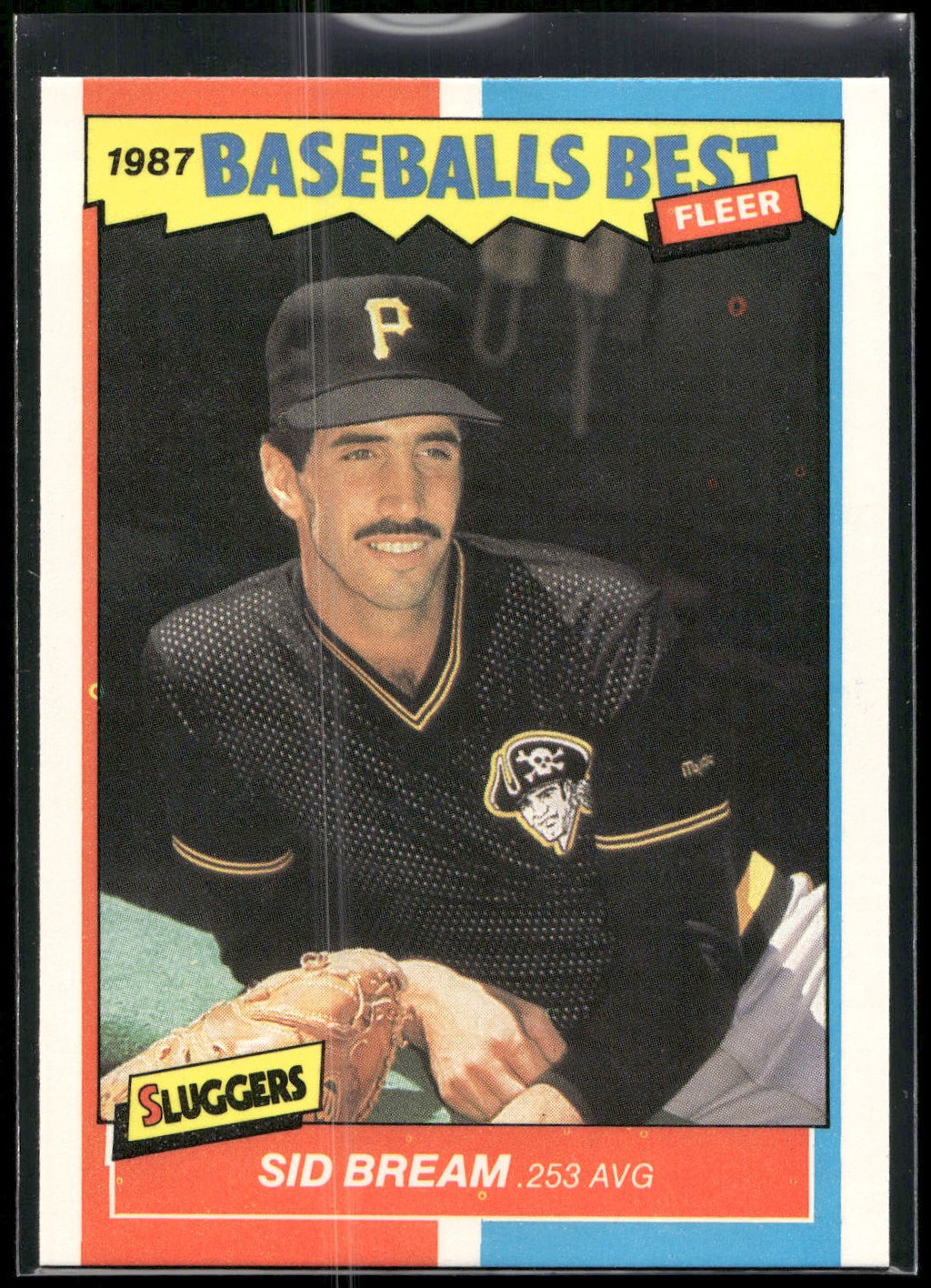 1987 Fleer Baseball's Best Sluggers vs. Pitchers #5 Sid Bream