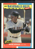 1987 Fleer Baseball's Best Sluggers vs. Pitchers #4 Wade Boggs