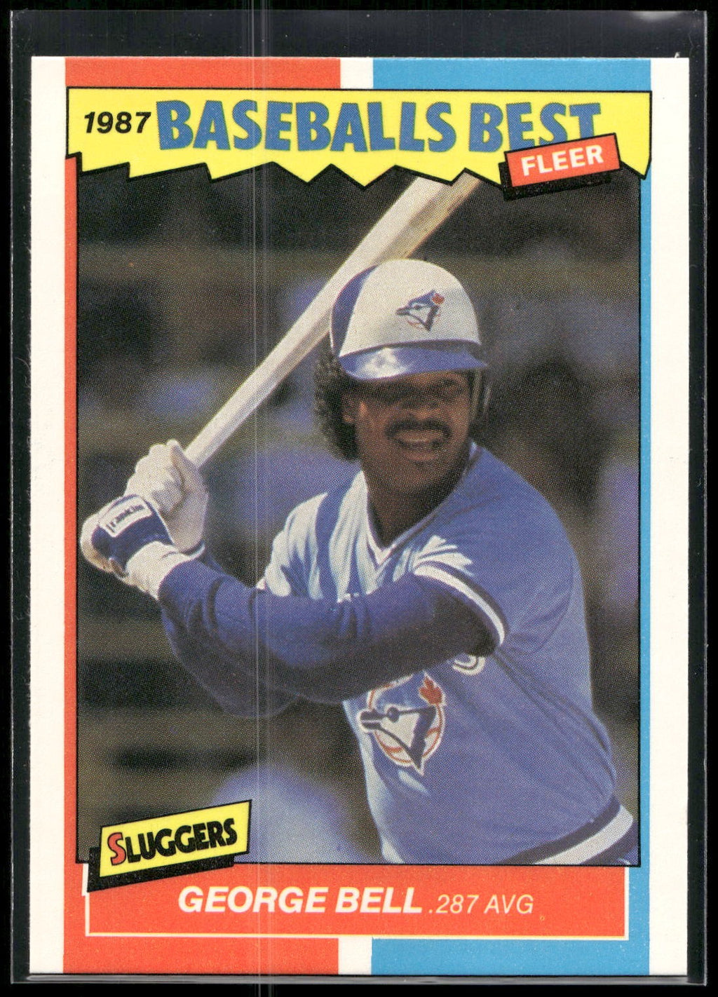 1987 Fleer Baseball's Best Sluggers vs. Pitchers #3 George Bell