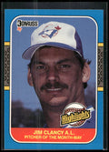 1987 Donruss Highlights #11 Jim Clancy