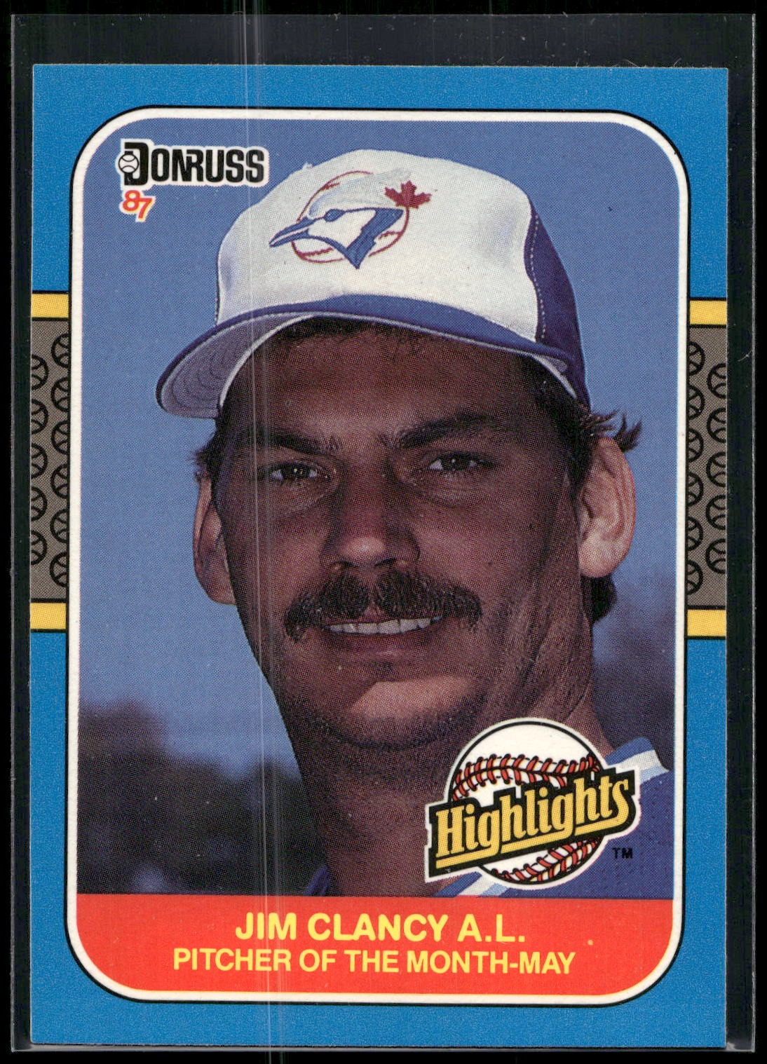 1987 Donruss Highlights #11 Jim Clancy