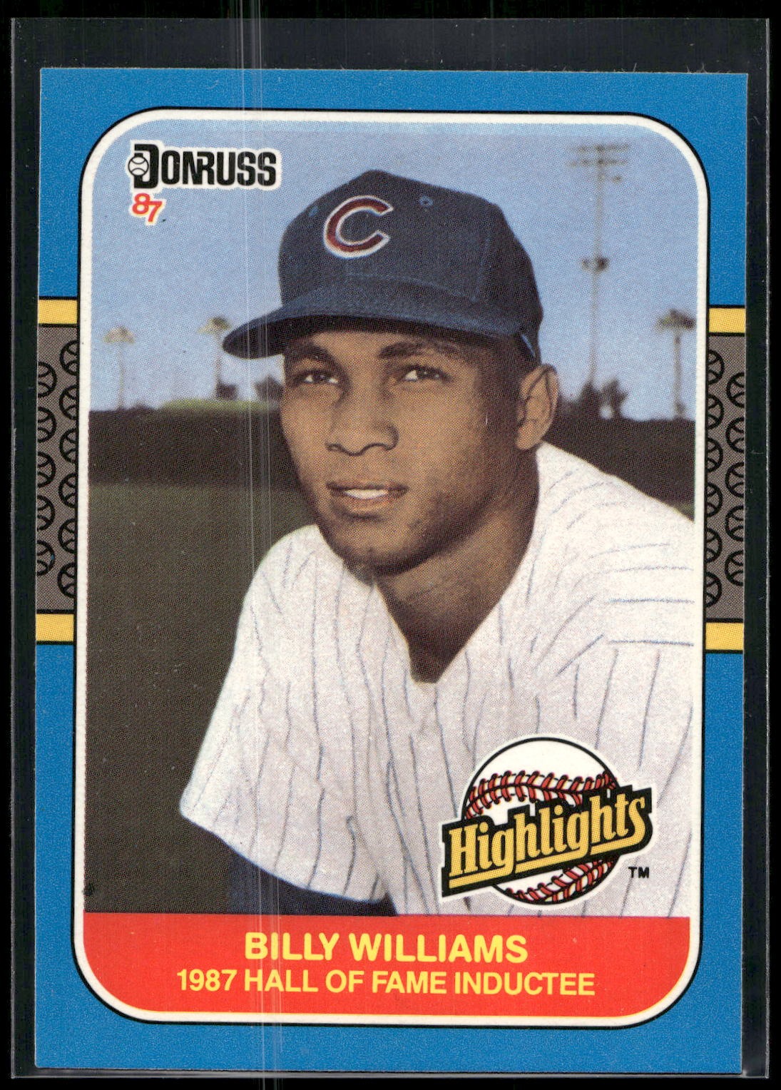 1987 Donruss Highlights #20 Billy Williams