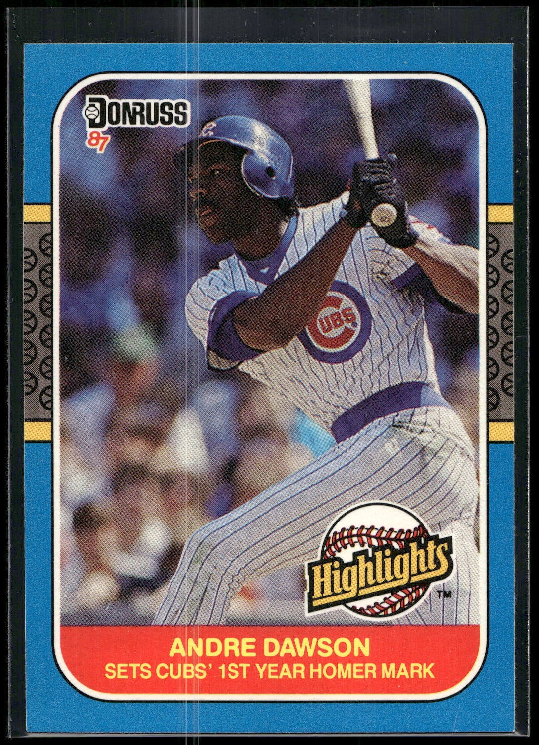 1987 Donruss Highlights #28 Andre Dawson