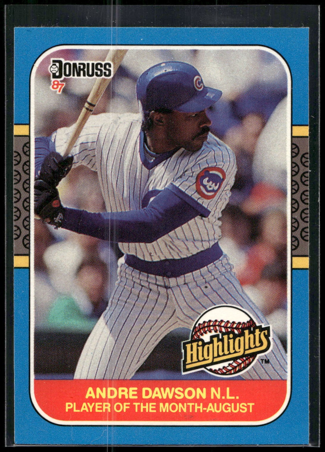 1987 Donruss Highlights #31 Andre Dawson