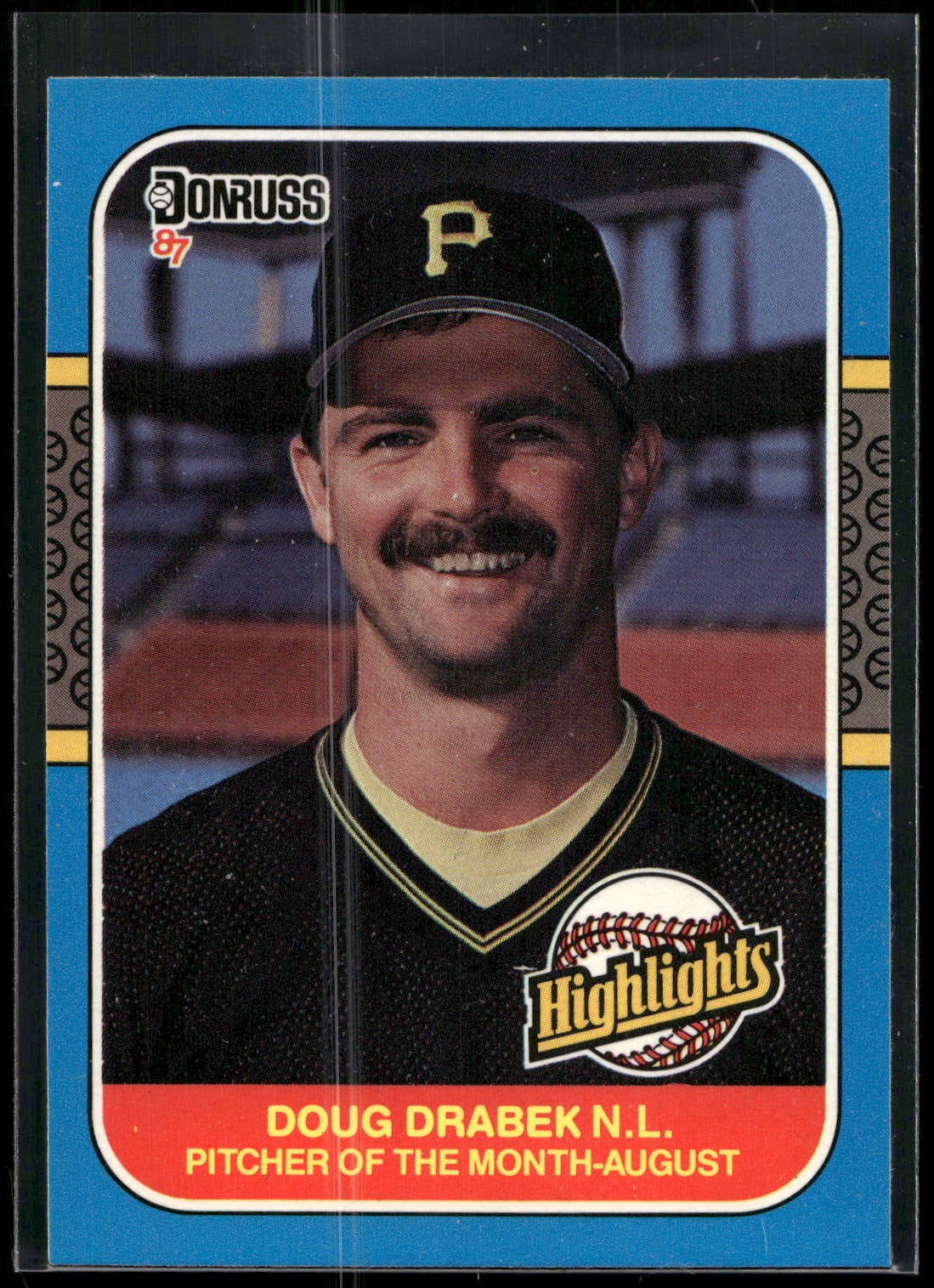 1987 Donruss Highlights #32 Doug Drabek