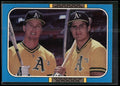 1987 Donruss Highlights #40 Mark McGwire / Jose Canseco