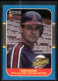1987 Donruss Highlights #41 Bob Boone