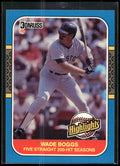 1987 Donruss Highlights #44 Wade Boggs