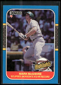 1987 Donruss Highlights #46 Mark McGwire