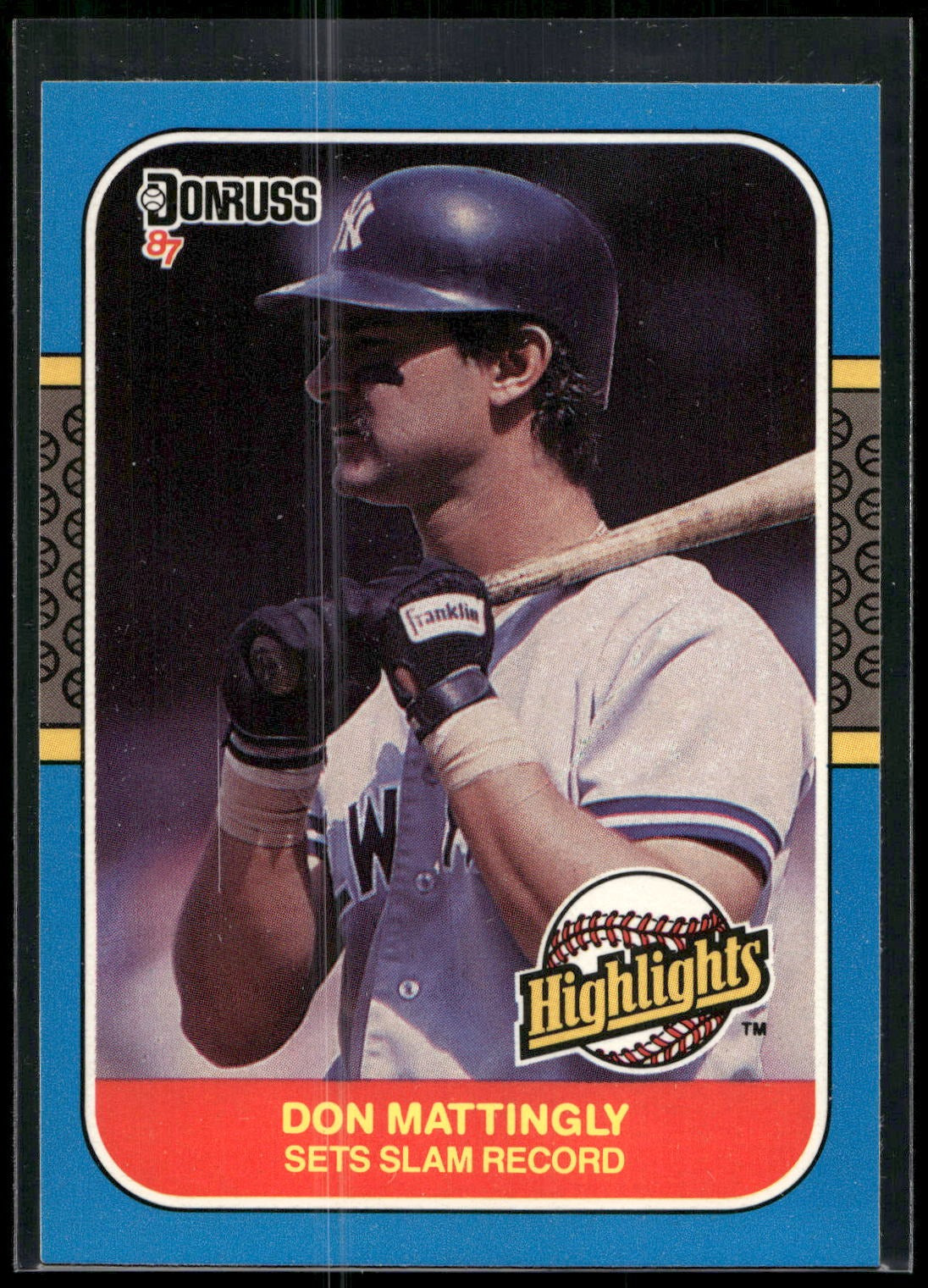 1987 Donruss Highlights #48 Don Mattingly