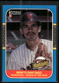 1987 Donruss Highlights #55 Benito Santiago