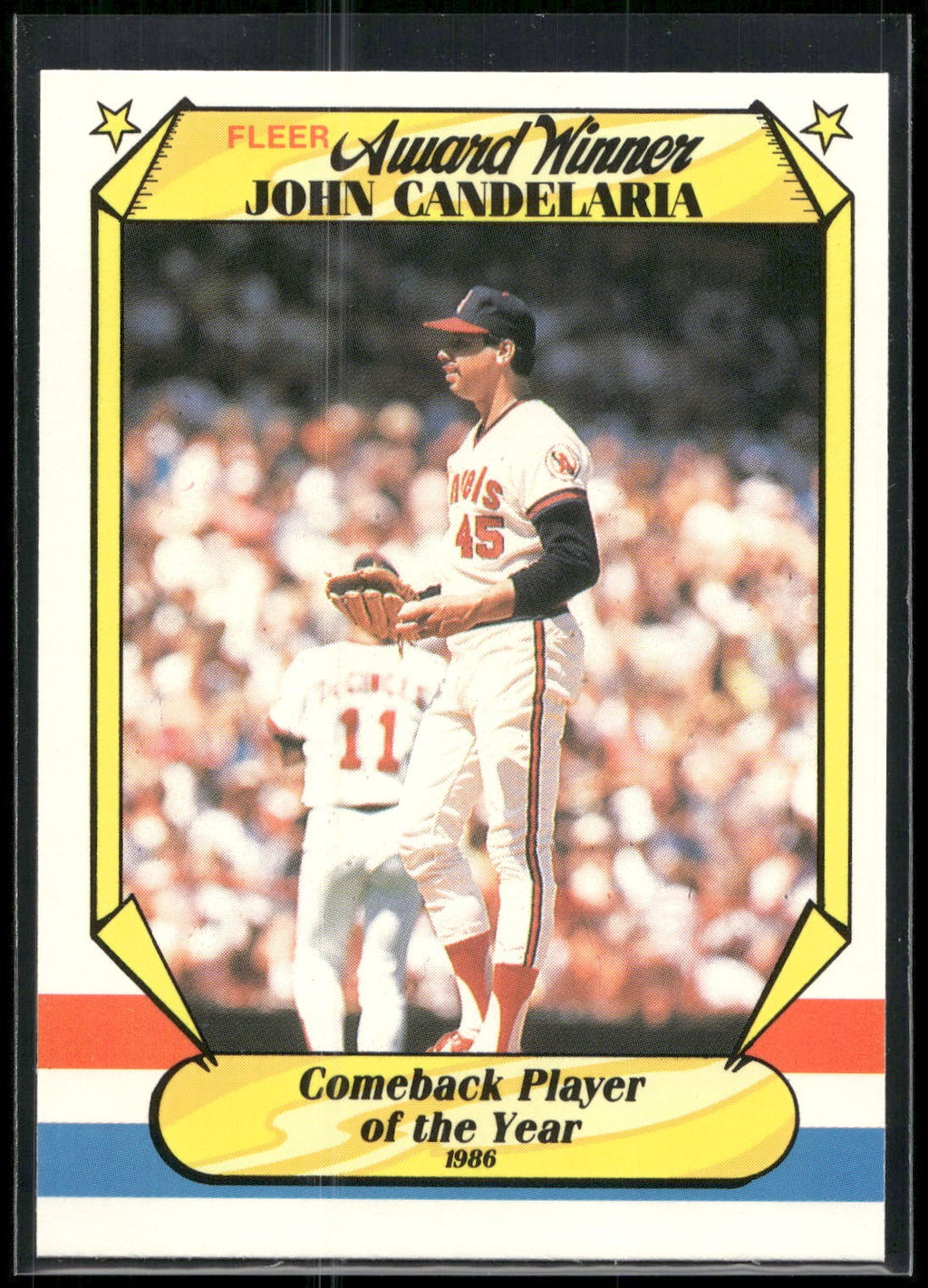 1987 Fleer Award Winners #5 John Candelaria