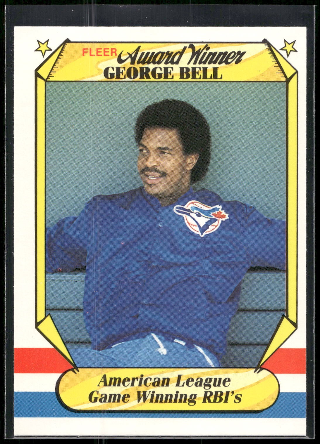 1987 Fleer Award Winners #2 George Bell