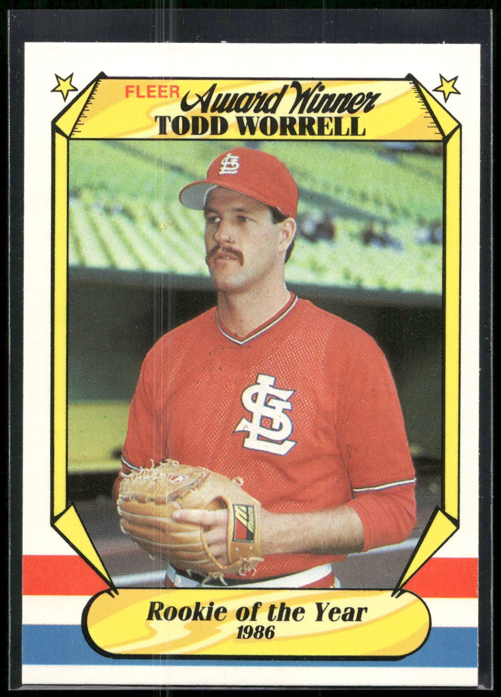 1987 Fleer Award Winners #44 Todd Worrell