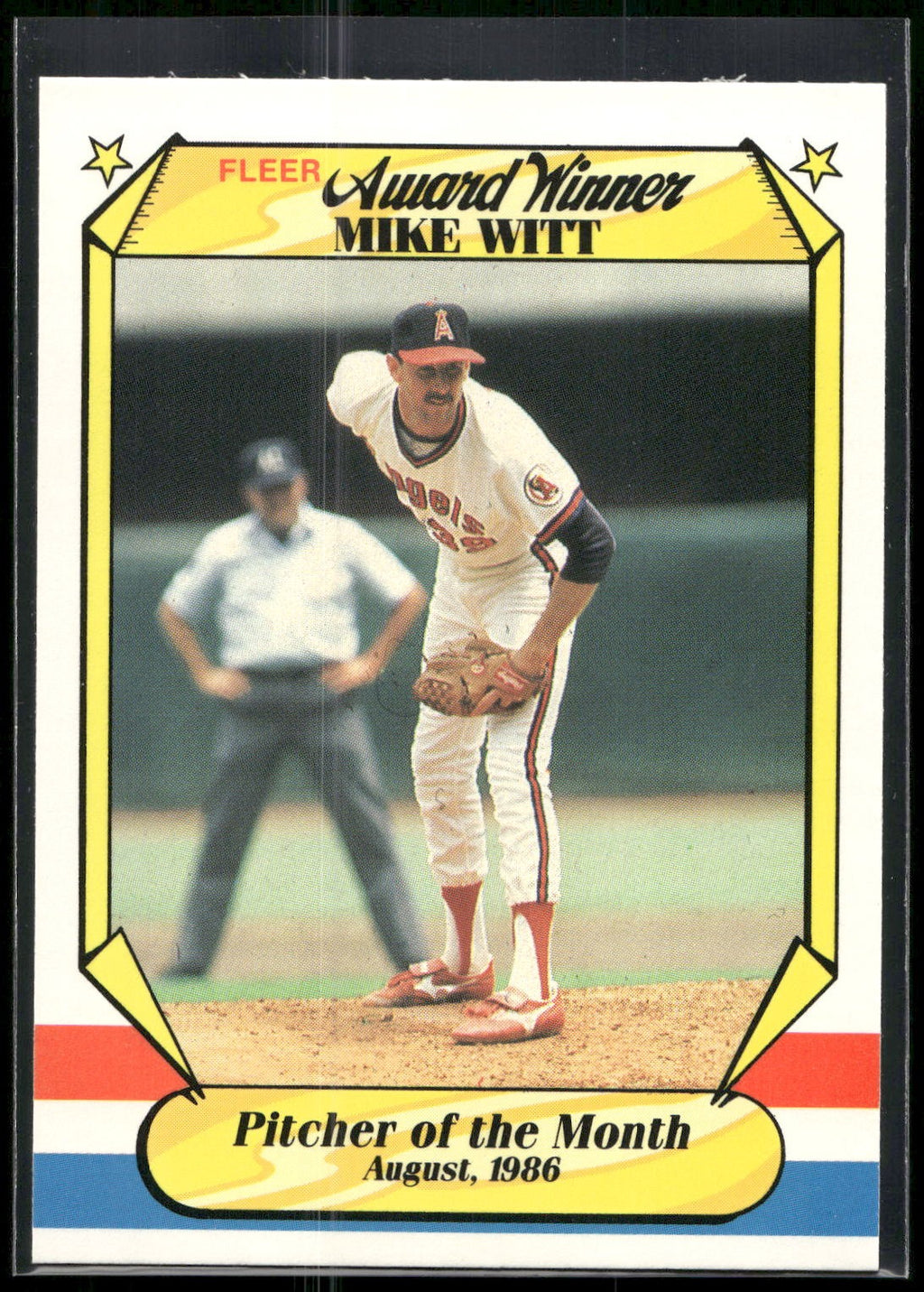 1987 Fleer Award Winners #43 Mike Witt