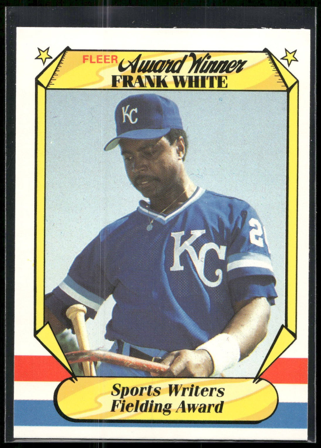 1987 Fleer Award Winners #42 Frank White