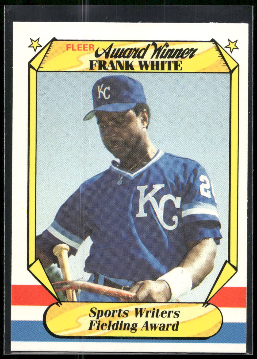 1987 Fleer Award Winners #42 Frank White