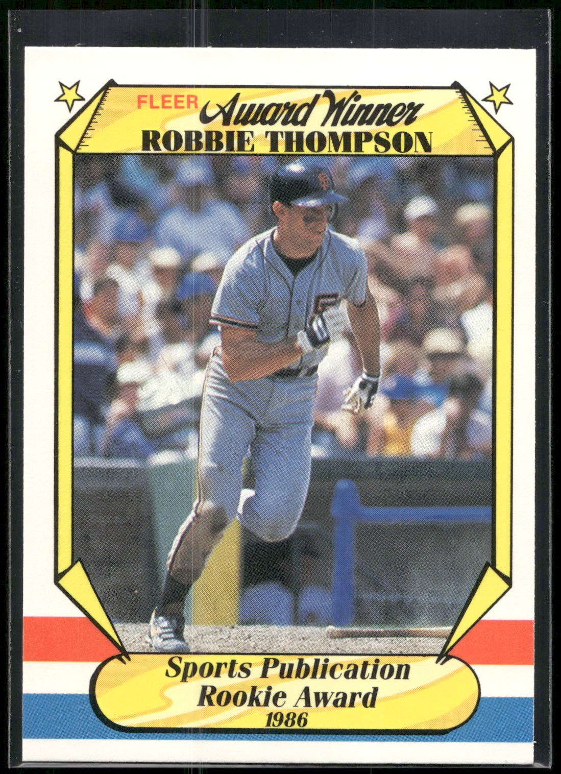 1987 Fleer Award Winners #39 Rob Thompson