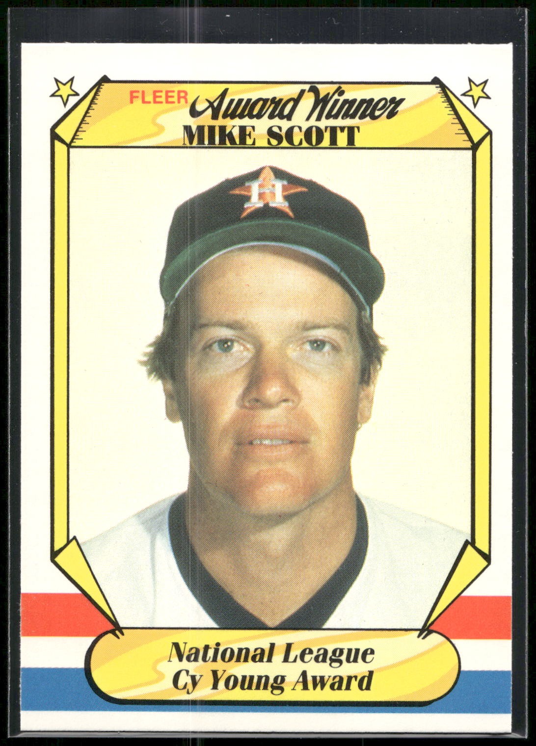 1987 Fleer Award Winners #37 Mike Scott