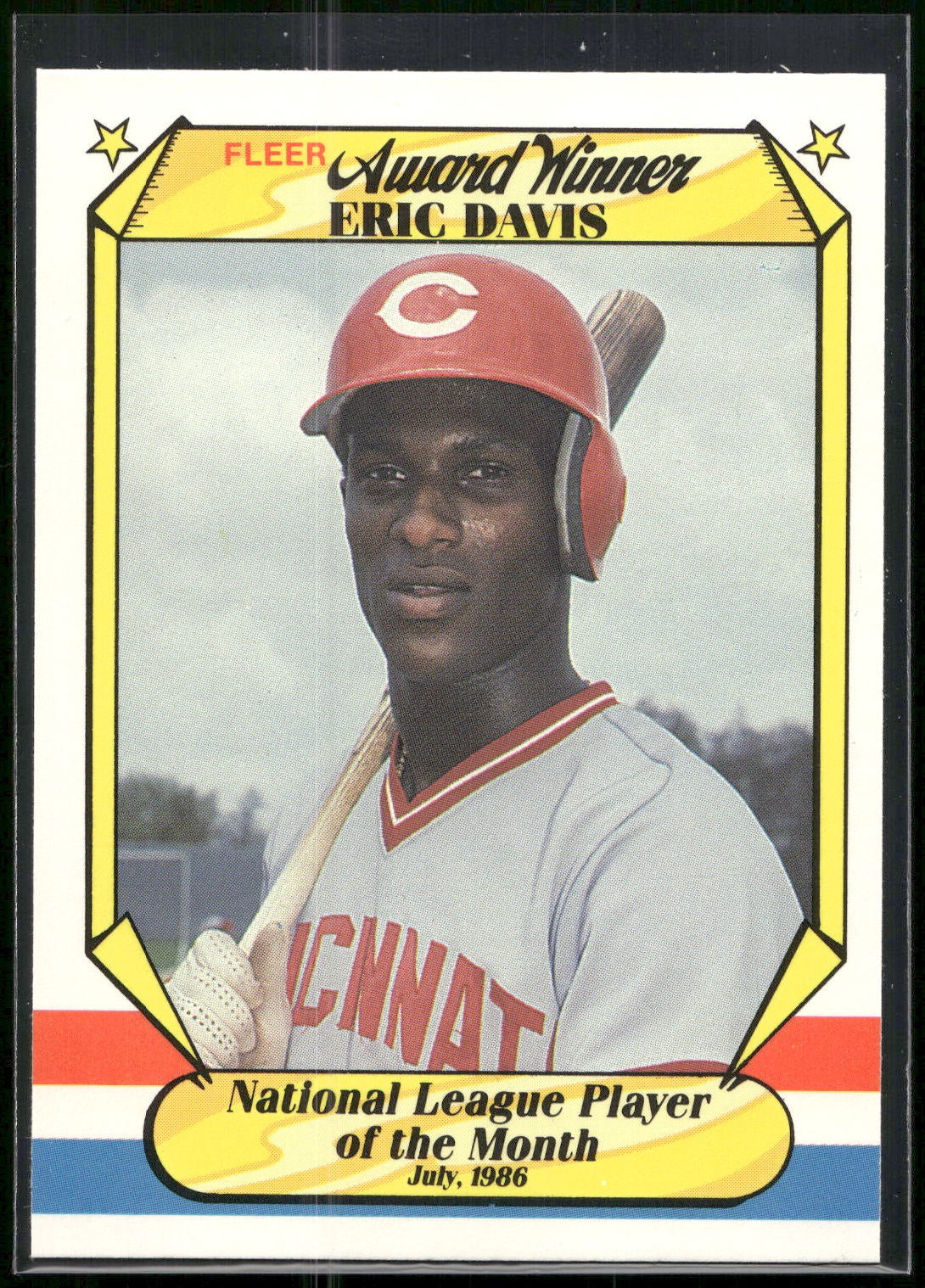 1987 Fleer Award Winners #11 Eric Davis