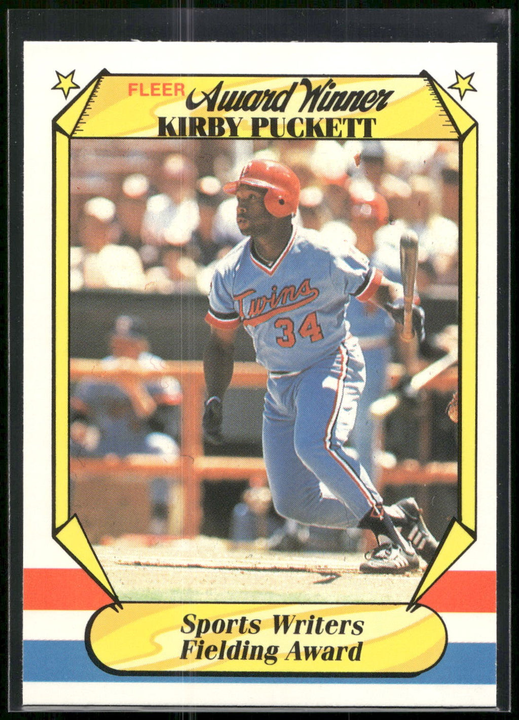 1987 Fleer Award Winners #30 Kirby Puckett