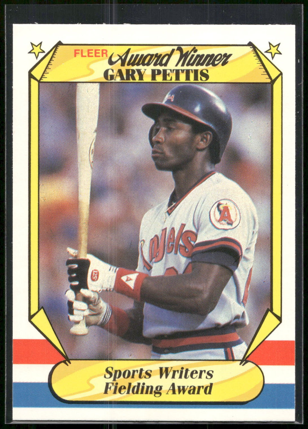 1987 Fleer Award Winners #29 Gary Pettis
