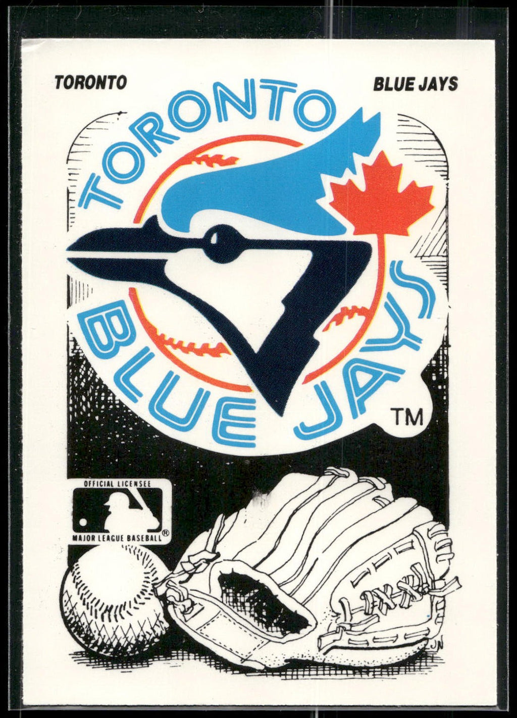 1987 Fleer #NNO Toronto Blue Jays / Montreal Expos Team Stickers