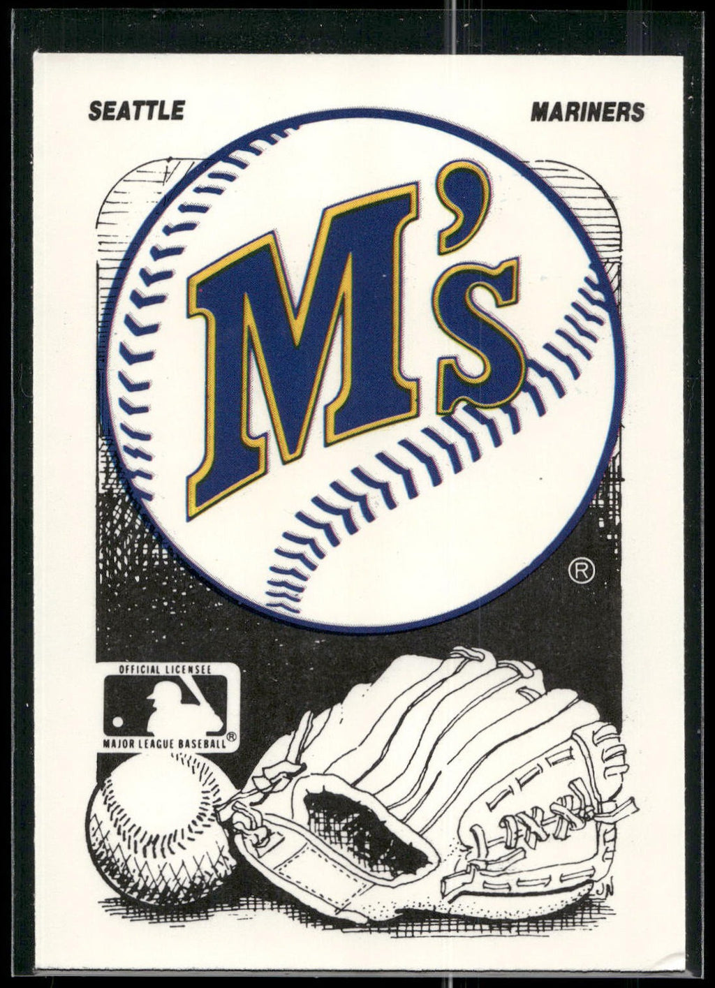 1987 Fleer #NNO Detroit Tigers Team Stickers