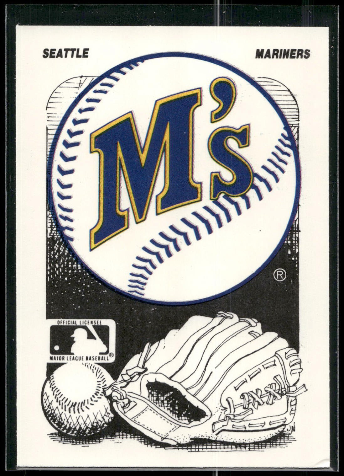 1987 Fleer #NNO Detroit Tigers Team Stickers
