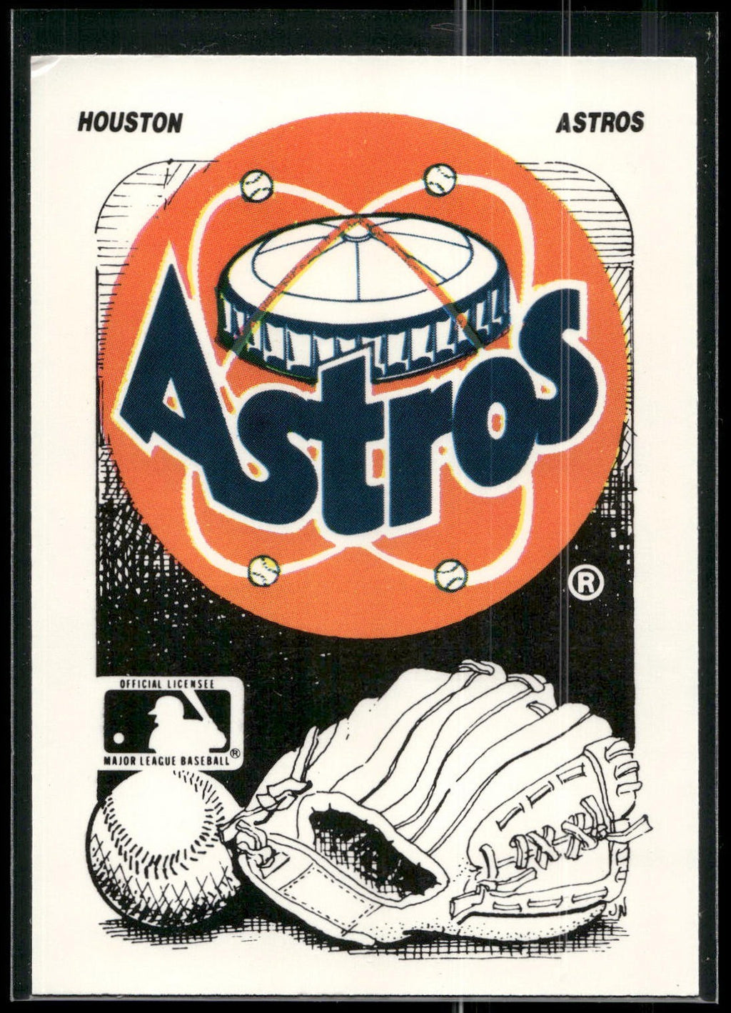 1987 Fleer #NNO Los Angeles Dodgers / Cleveland Indians Team Stickers
