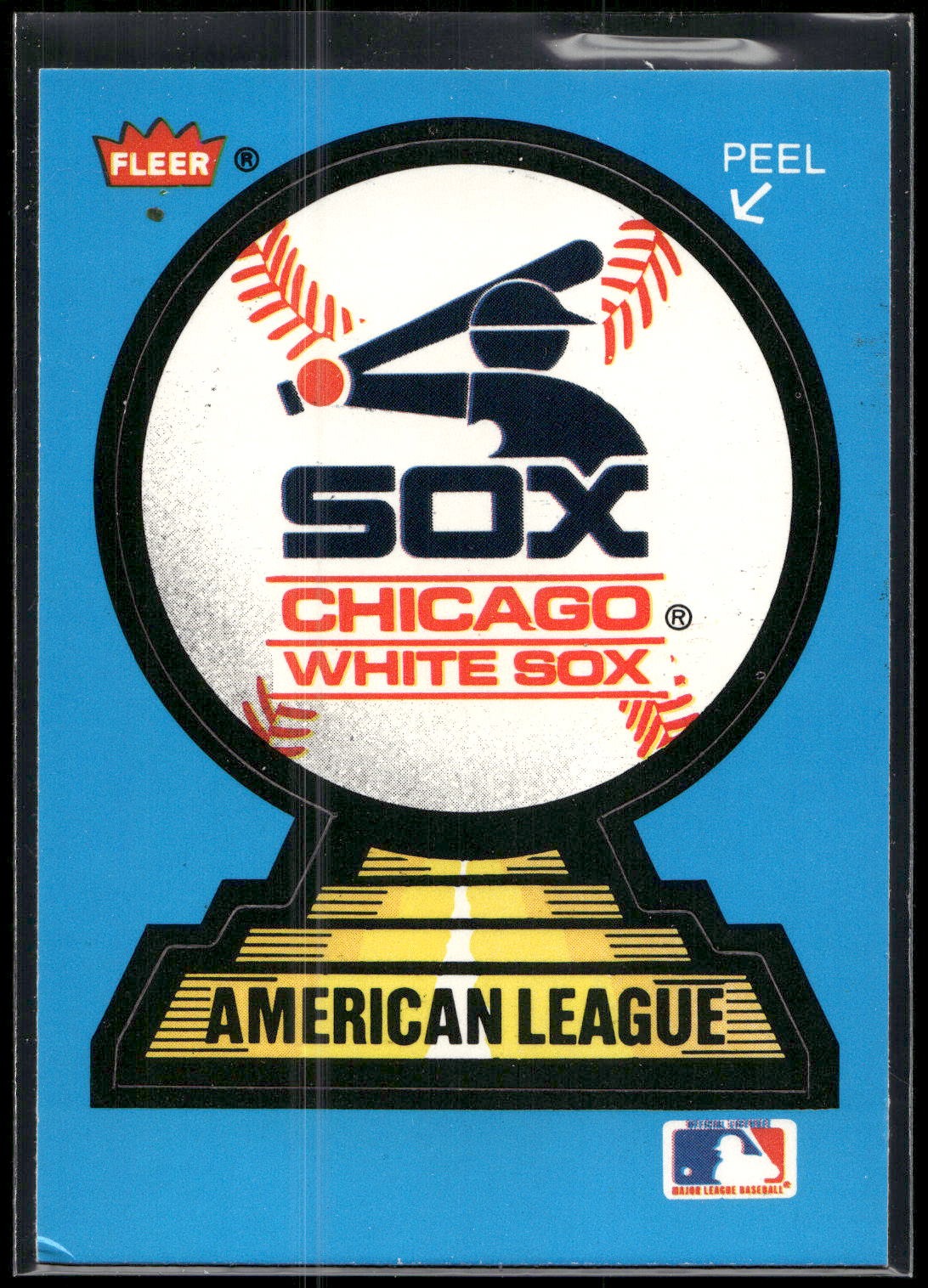 1987 Fleer #NNO Chicago White Sox Team Stickers
