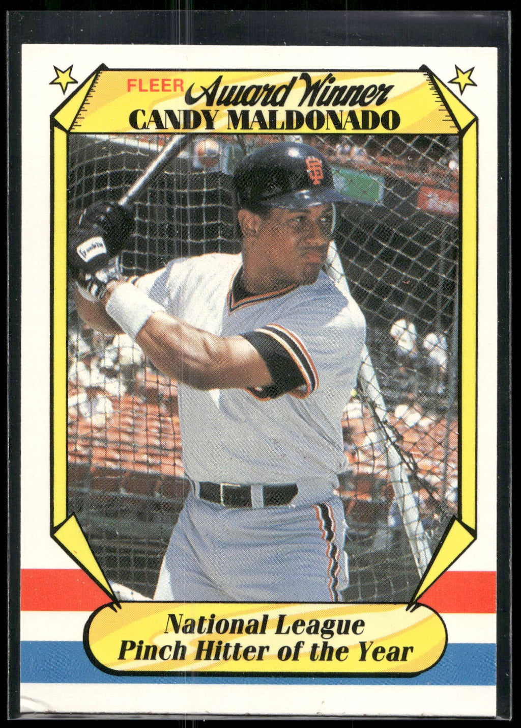 1987 Fleer Award Winners #23 Candy Maldonado