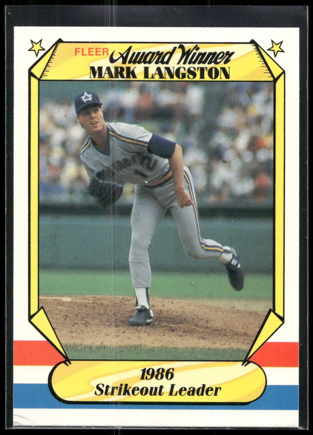 1987 Fleer Award Winners #22 Mark Langston