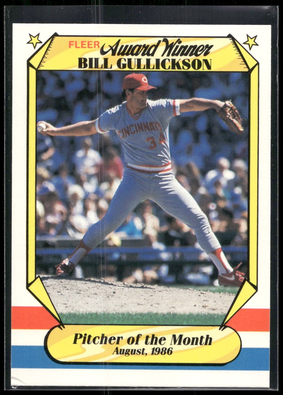 1987 Fleer Award Winners #18 Bill Gullickson
