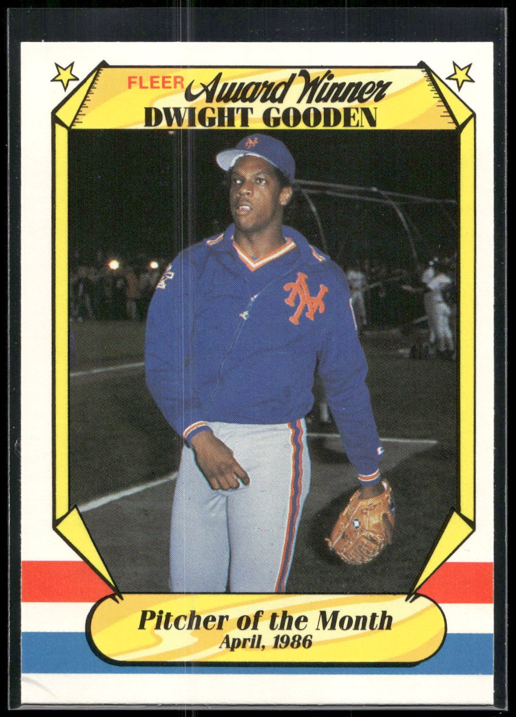 1987 Fleer Award Winners #15 Dwight Gooden