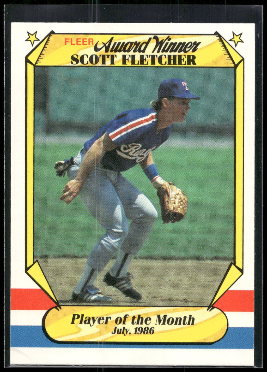 1987 Fleer Award Winners #13 Scott Fletcher