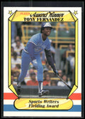 1987 Fleer Award Winners #12 Tony Fernandez