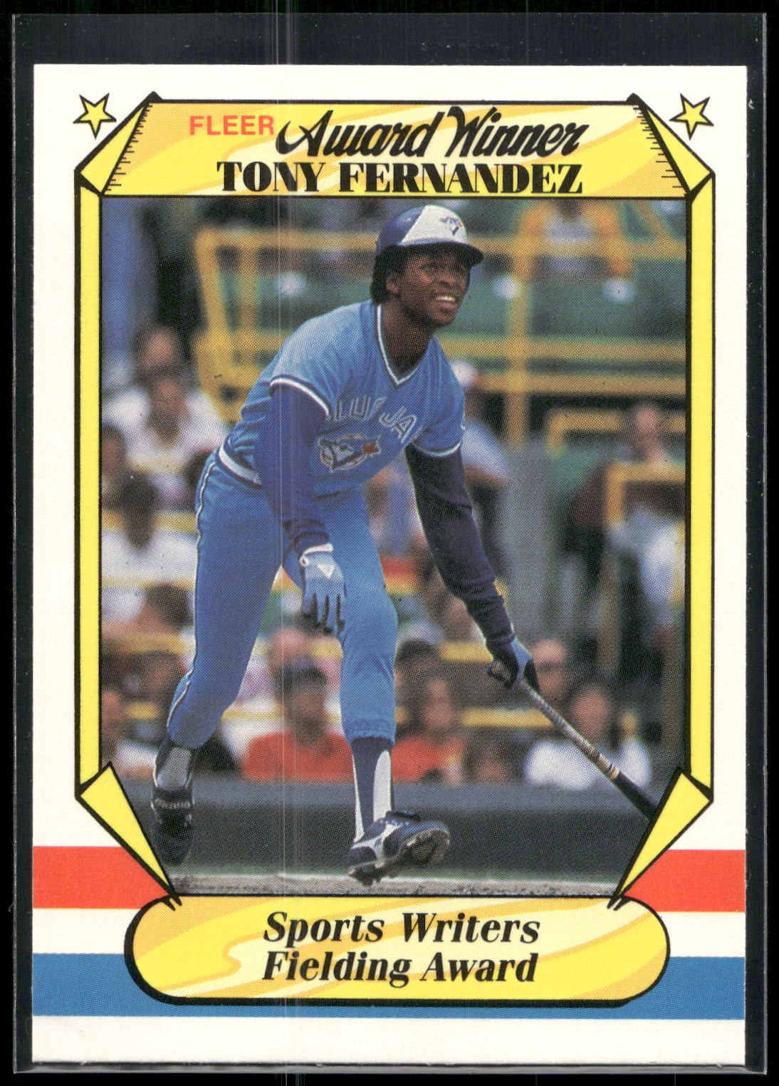 1987 Fleer Award Winners #12 Tony Fernandez
